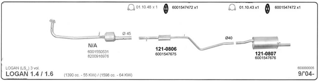 Katalog Dacia