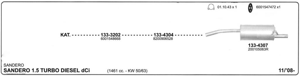 Katalog Dacia