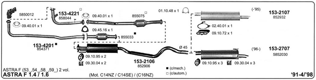 Katalog Opel