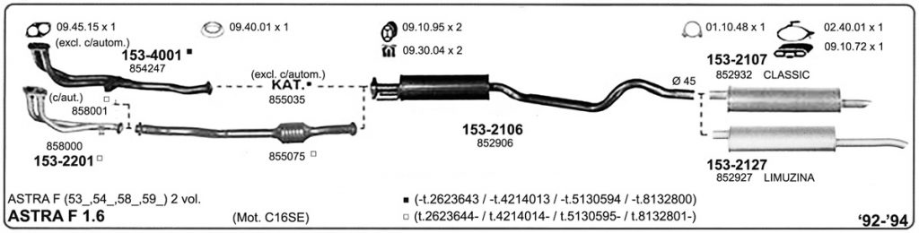 Katalog Opel