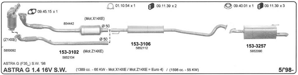 Katalog Opel