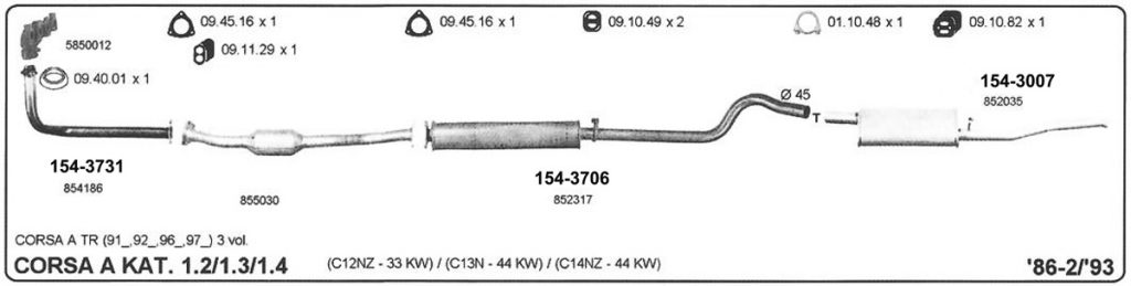 Katalog Opel