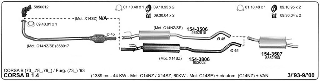 Katalog Opel