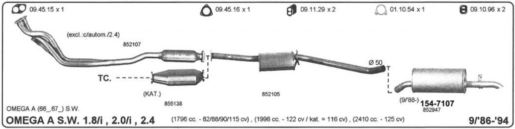 Katalog Opel